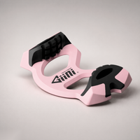 Giini Pyro Powder Pink, studio three-quarter view showing the U-shaped chassis